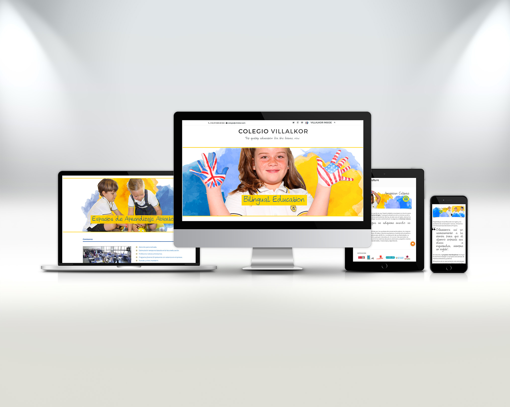 Diseño de Webs para colegios