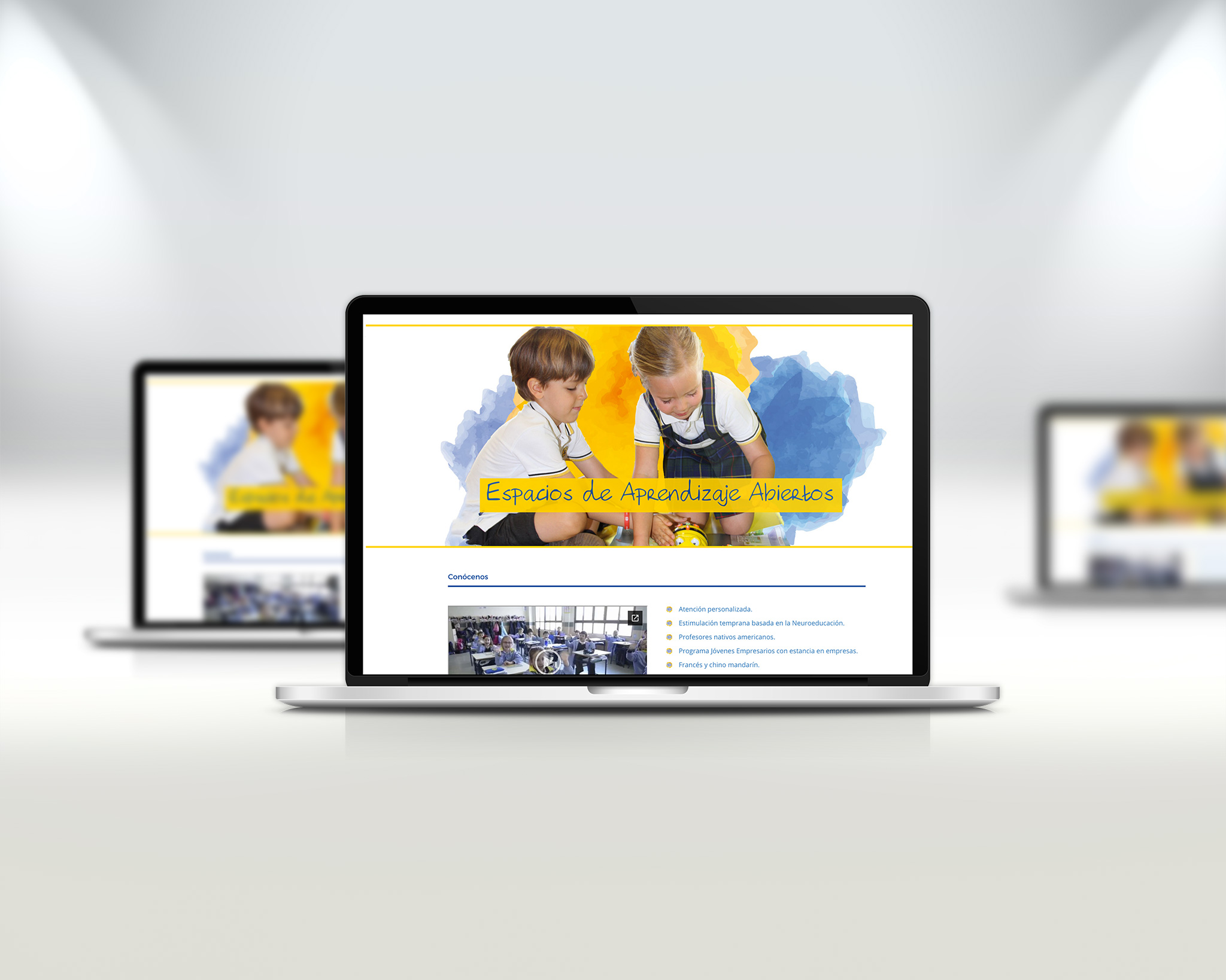 Diseño de Webs para colegios